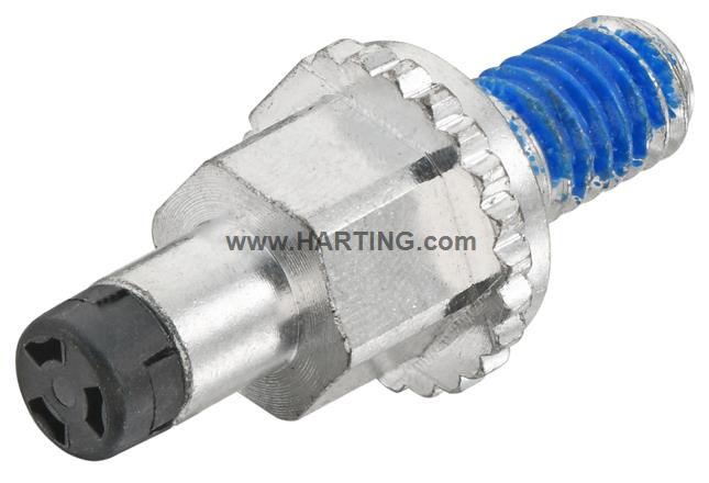 Han® S 120 MC screw-in M6 SLV