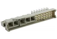DIN MALE TYPE MH W/ANGLED SOLDER
