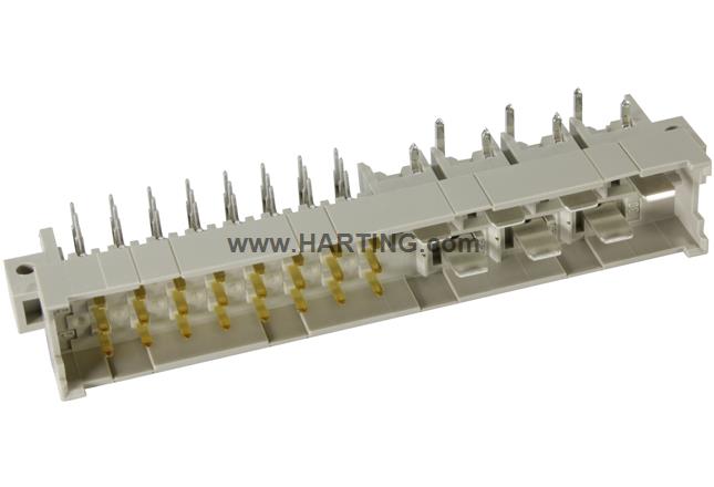 DIN41612 24+7 MALE ANGLED SOLDER