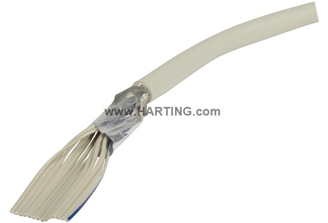 .EK CAB FLAT SH RNDJ AWG28 09P 30,48M