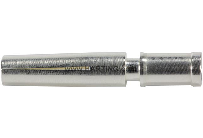 Han P female crimp contact 1,0 mm2 (Ag)