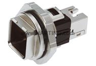 Han PP PFT met. circular Bulkhead Cat.6A