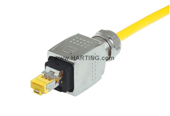 Han PP RJ45 10G metal plug set