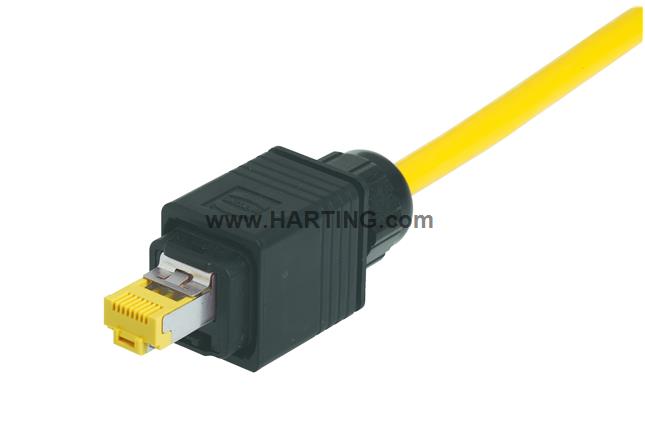 Han PushPull RJ45 10G plastic