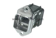 Han PushPull RJ45 90° metal WDF