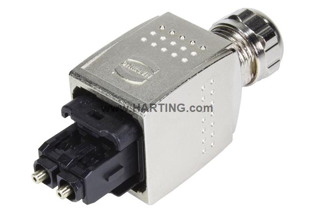 Han PushPull SCRJ POF metal