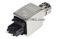 Han PushPull SCRJ POF metal