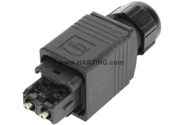 Han PushPull SCRJ plug w/o SC