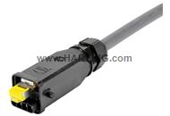 Han 3A RJ45 Hybrid 10G plastic plug set