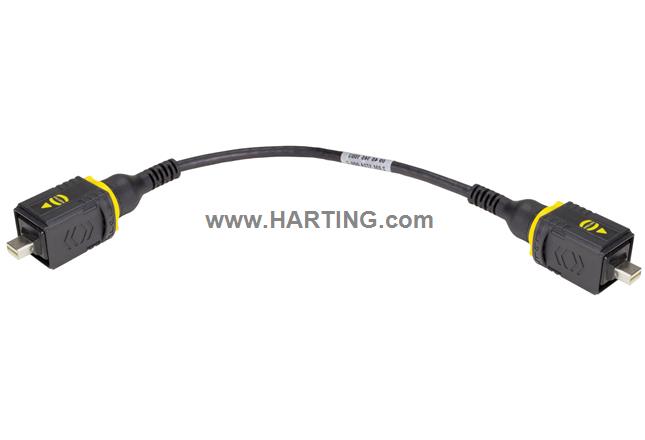 HPP mini Displayport cable; PP-PP; 0,5m