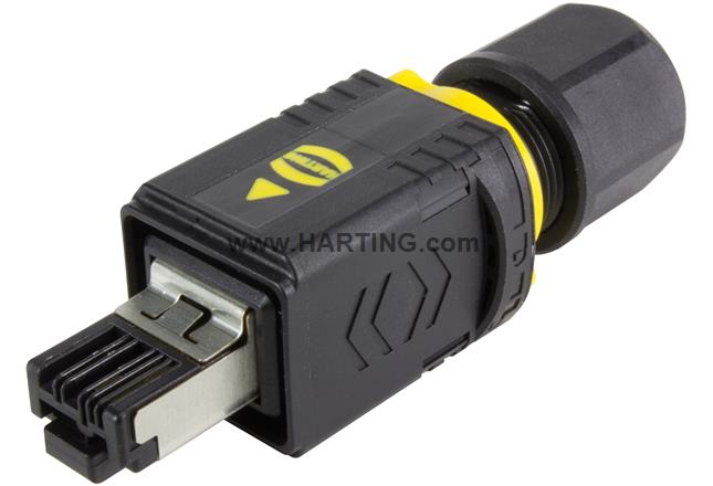 PushPull V4 plug, RJ45, Cat.5