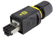 PushPull V4 plug, RJ45, Cat.5