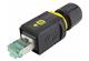 PushPull V4 plug, RJ45, Cat.6A, 100pcs