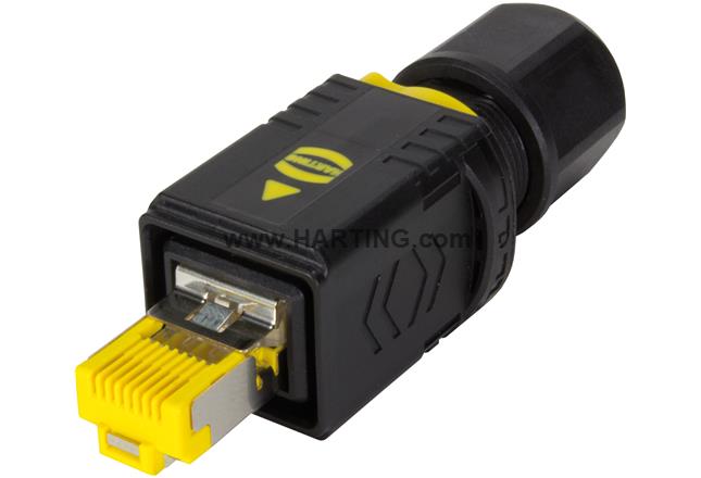 PushPull V4 plug, RJ45, Cat.6, IDC