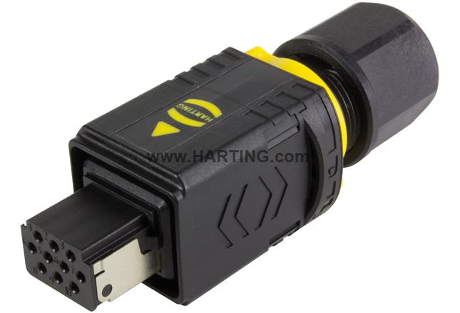 PushPull V4 plug, Signal, 10-pol, Kunsts