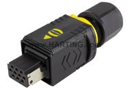 PushPull V4 plug, Signal, 10-pol, Kunsts
