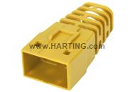 RJI RJ45 Compact boot yellow 6,5mm (100)