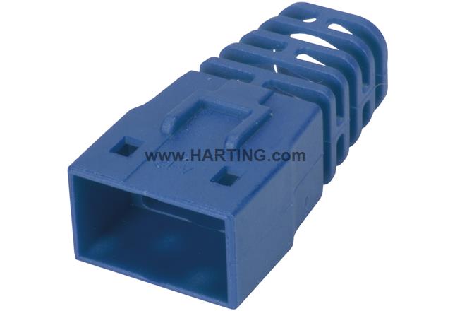 RJI RJ45 Compact boot blue 7,5mm; (100)