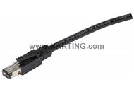 RJI RJ45 PN plug Cat.5 IDC 4p RAIL