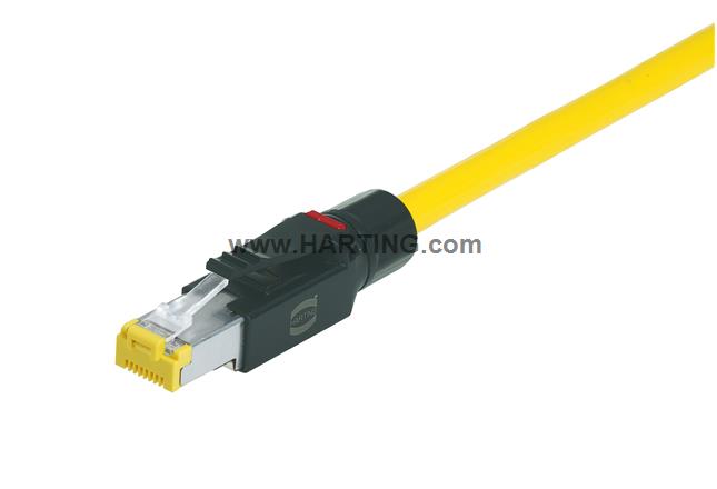 RJI 10G RJ45 plug Cat6, 8p IDC straight