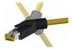 RJI 10G RJ45 plug Cat6, 8p IDC angled