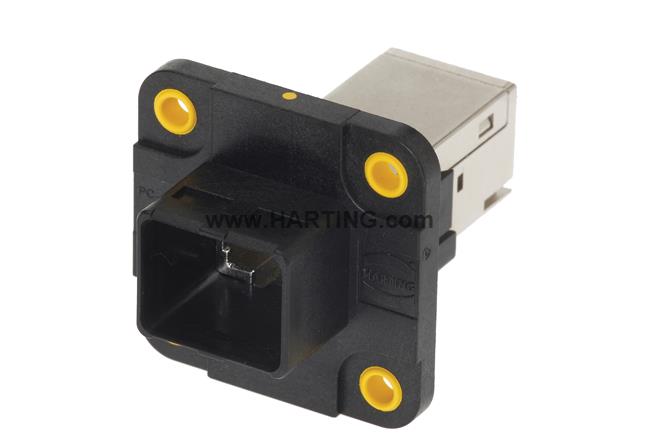 HARTING PP EasyInstall PFT Cat6A 2x RJ45