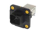 HARTING PP EasyInstall PFT Cat6A 2x RJ45