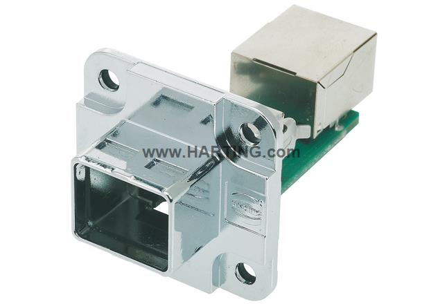 Set  PP Metal PFT RJ45 PCB with 2 jacks