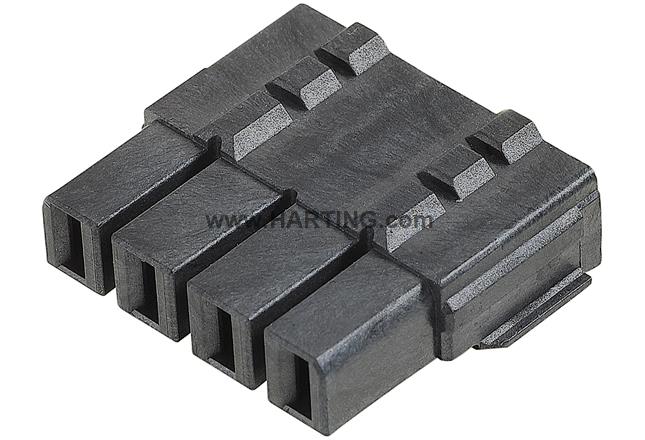 Han3A RJ45 Hybrid power jack SMD