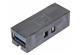 USB 3.0 HIFF Bulkhead coupler type A-A