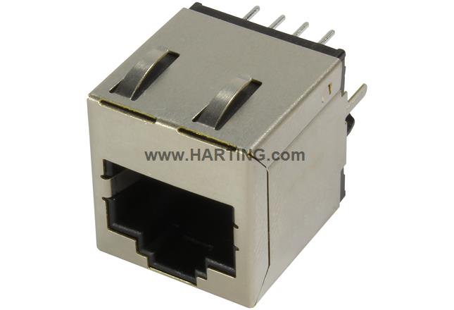 RJI RJ45 jack Cat.5 THR vert. 16x16 T&R