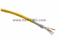 HARTING IE Cat.6A 4x2xAWG26/7 PVC, 50m