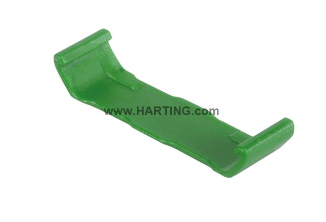 PushPull V4 clip for plug; green