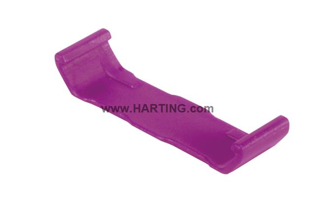 PushPull V4 clip for plug; violet