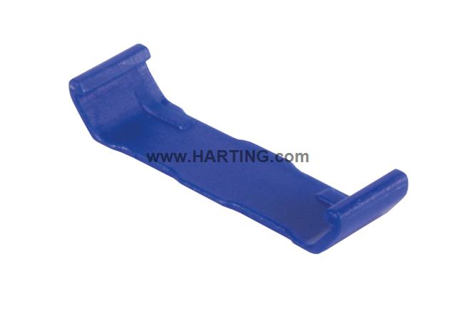 PushPull V4 clip for plug; blue