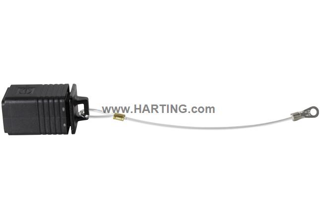 HPP dust cap device side nylon cord