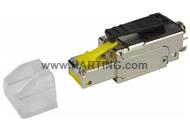 RJI RJ45 plug cover transparent (100pcs)