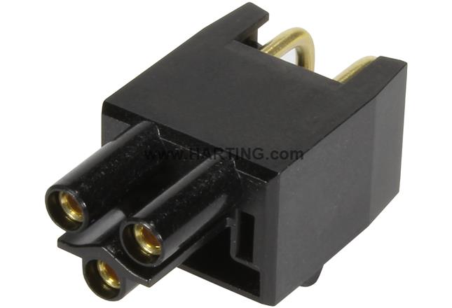 HPP V4 Power insert THT 250V/16A 3p 90°