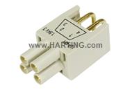 HPP V4 Power insert THT 48V/12A 4p 90°