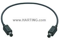 RJI-2xPPV4,RJ45,4xAWG22/7,PVC; 1,5m