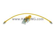 RJI cable 4x2xAWG26/7 CAT5e PUR, 14m