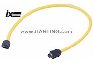 ix Type A AWG28 CAT6A PVC 0.8m