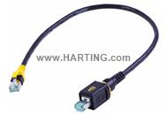 PPV4 2.0 RJ45 - RJ45 IP20 Cat6A PVC 2,0m