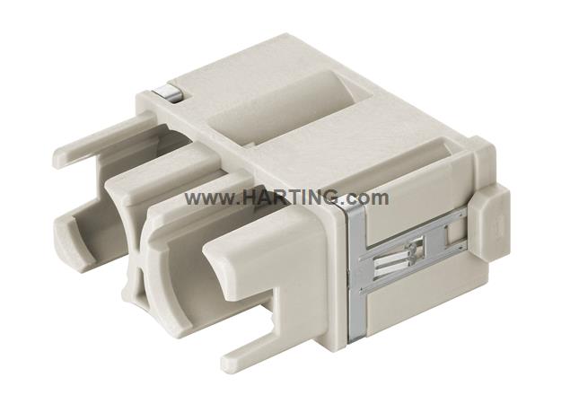 Han M12 Module, female (shield-GND)
