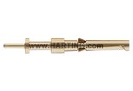 Han D F contact f. PCB adapter Au