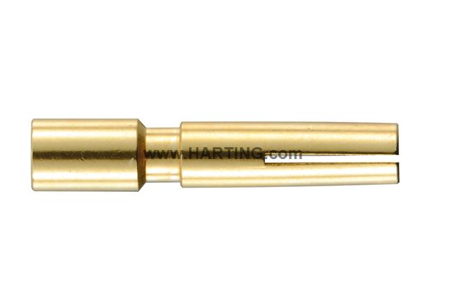 M23 female-c 2mm (0,75 - 2,5mm²) Au