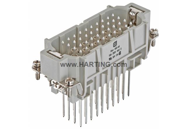 Han D 40 Pos. M Insert Wire Wrap
