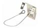 Locking element f. metal lever w. cord