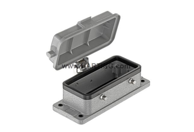 Han 16B-HBM IP 67 w. self-locking cover