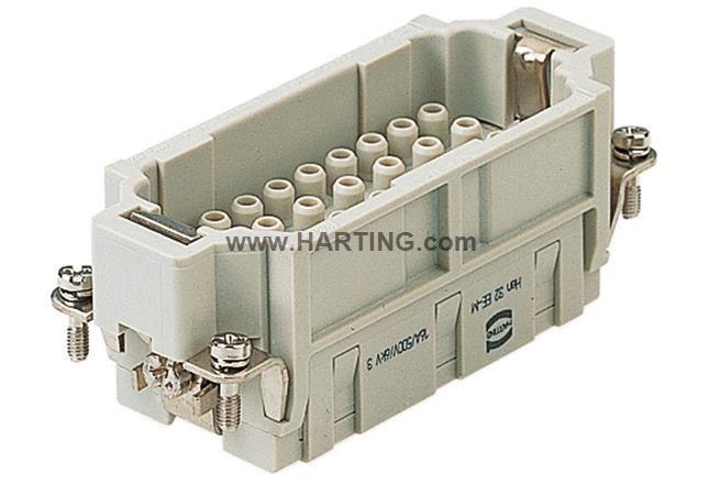 Han 32EE CRIMP TERM INSERT MALE